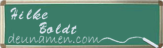 Hilke Boldt Visitenkarte